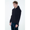 DUNO - ZAION/VISSO - HOODED CARDIGAN IN WOOL - BLUE