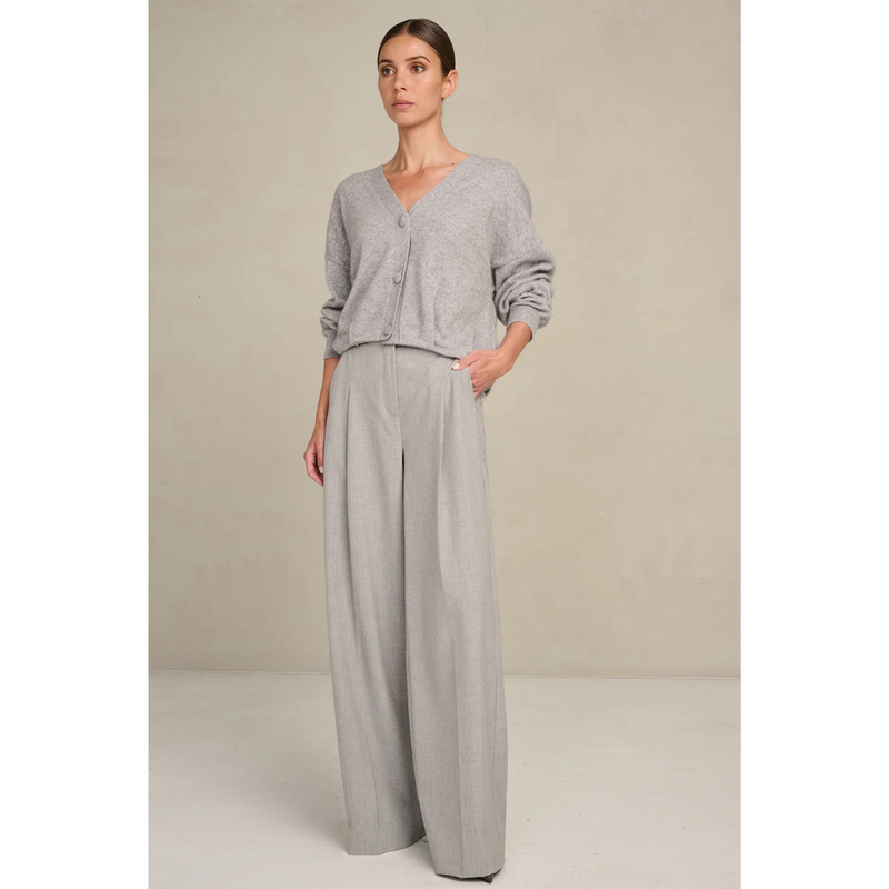 MARCH23 - GILET - D_CARDIGAN ASSANE - SILVER GREY