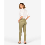 IBANA - BROEK LEDER - COLETTE - MOSS GREEN