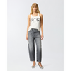 PINKO - JEANS - ESTELLE EGG - MOONLIGHT GRAY DENIM