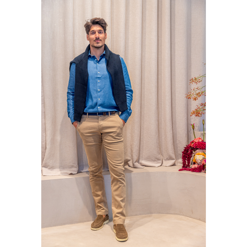 JACOB COHËN - CHINO - BOBBY - MEDIUM CAMEL D90