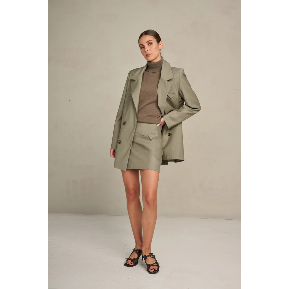 MARCH23 - BLAZER - MY_BLAZER RACHELE - FADED GREEN