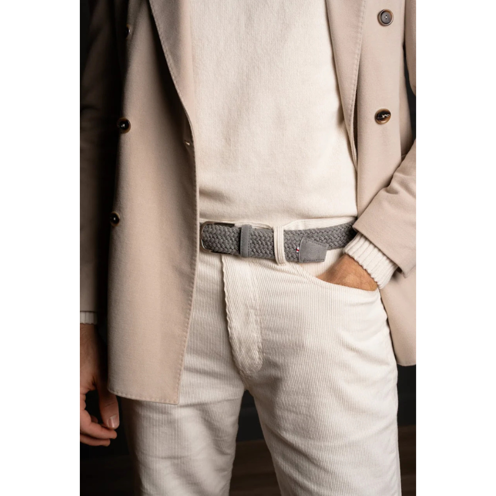 LA BOUCLE - DUNDEE - SUEDE WOOL EFFECT - GREY