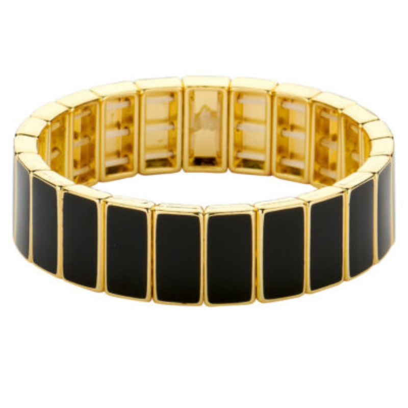 LES CORDES - ARMBAND - CAB 58 - ZWART