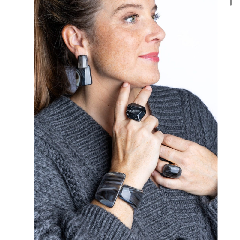 ATELIER LOUIZA - ARMBAND - JOANNE BRACELET - STONE GREY