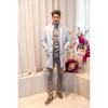 GENTILUOMO - MANTEL - MORENO COAT - LIGHT GREY