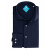 DISTRICT INDIGO - HEMD - PIQUE PERFORMANCE SHIRT - NAVY 010