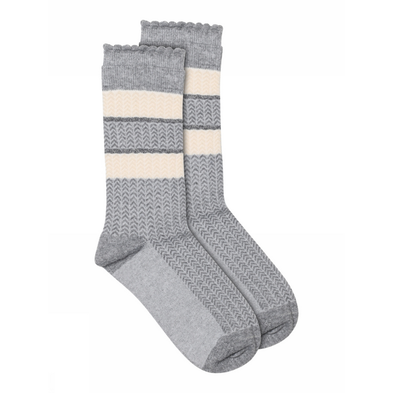 GUSTAV - KOUSEN - KAILA SOCKS - LIGHT GREY