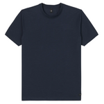 WAHTS - T-SHIRT - BERKLEY - JERSEY STRETCH T-SHIRT - NAVY BLUE