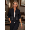 MARGITTES - VEST - 1/1 SLEEVE BLOUSON - MARINE