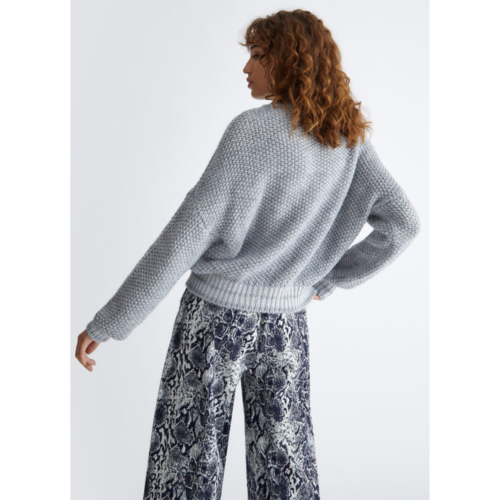 LIU JO - PULL - GRIGIO CH.MEL/SILVER