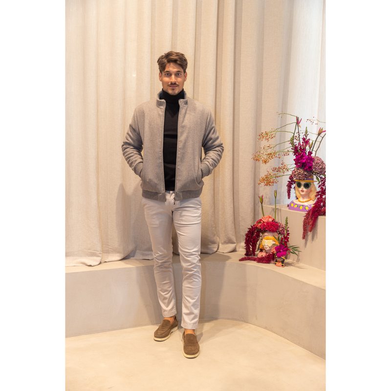 JACOB COHËN - CHINO - BOBBY - PEARL GREY A79