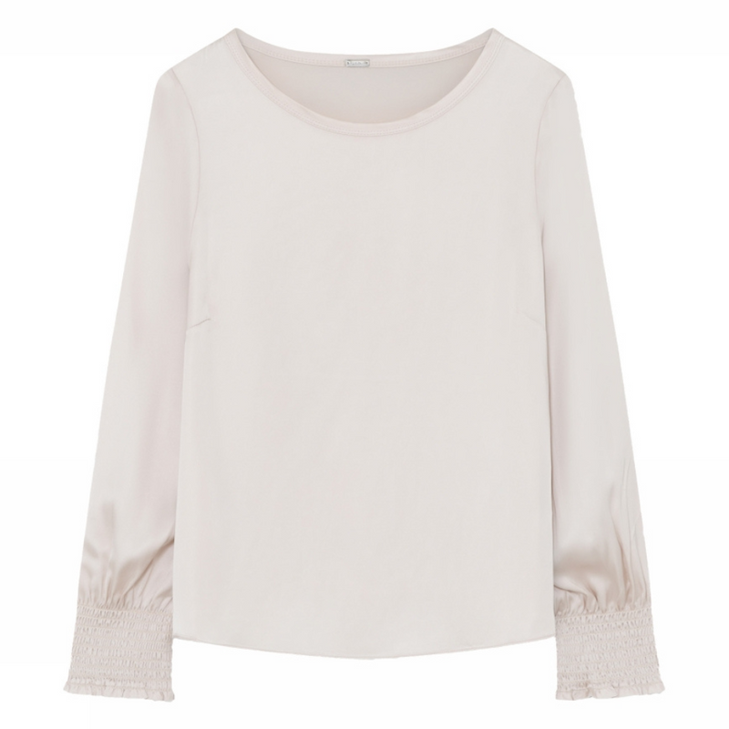 GUSTAV - BLOES - MARIELLA L/S BLOUSE - PEACH DUST