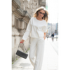 MARGITTES - BROEK - PANTS - OFFWHITE