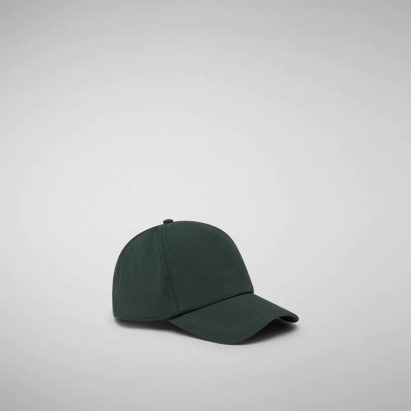 SAVE THE DUCK - UNISEX BASEBALL CAP GEORGIE - GREEN/BLACK