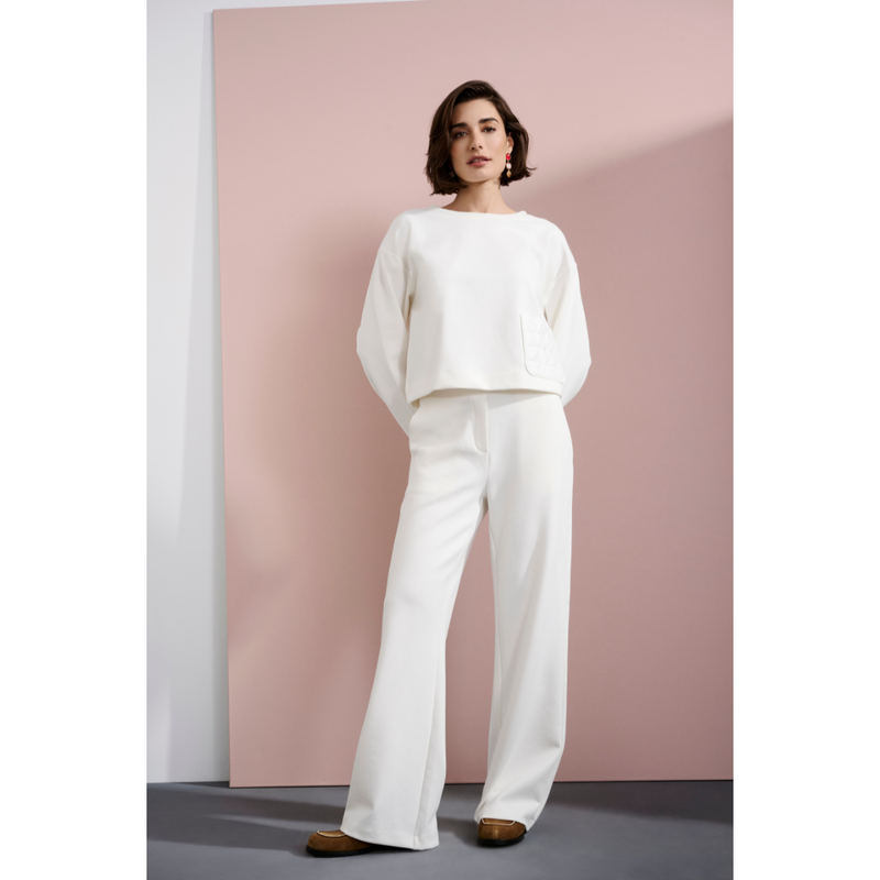 MARGITTES - BROEK - PANTS - OFFWHITE