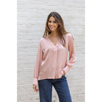 DUE AMANTI - BLOES - PENNY BLOUSE - OUD ROZE