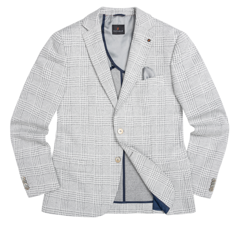 ZUITABLE - JERSEY BLAZER DINICK - GREY 360