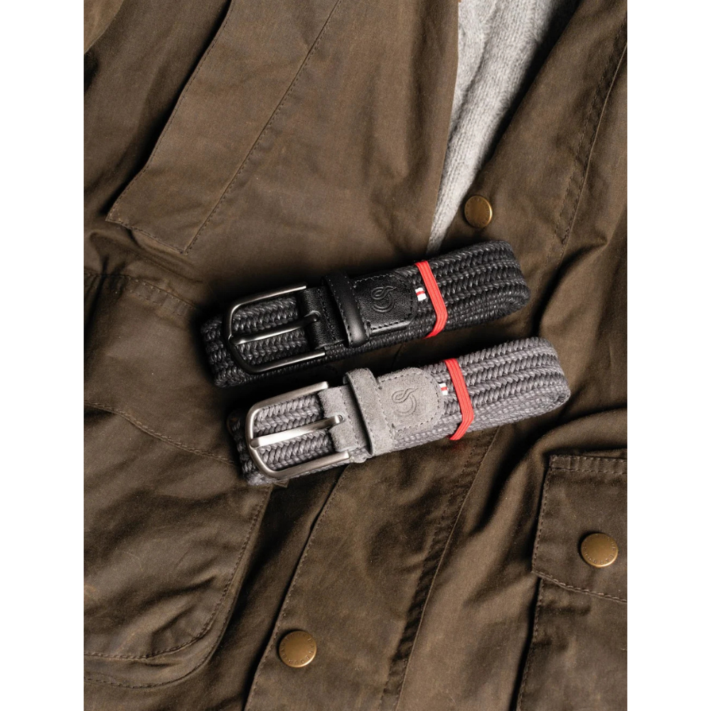 LA BOUCLE - LOMBARDIA - WAXED COTTON - BLACK