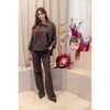 YESS - BROEK - PUNTO PANTS - BROWN