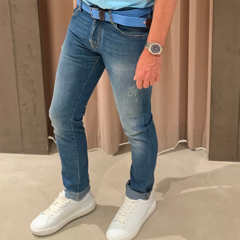 JACOB COHËN - JEANS NICK SLIM - BLUE 508D