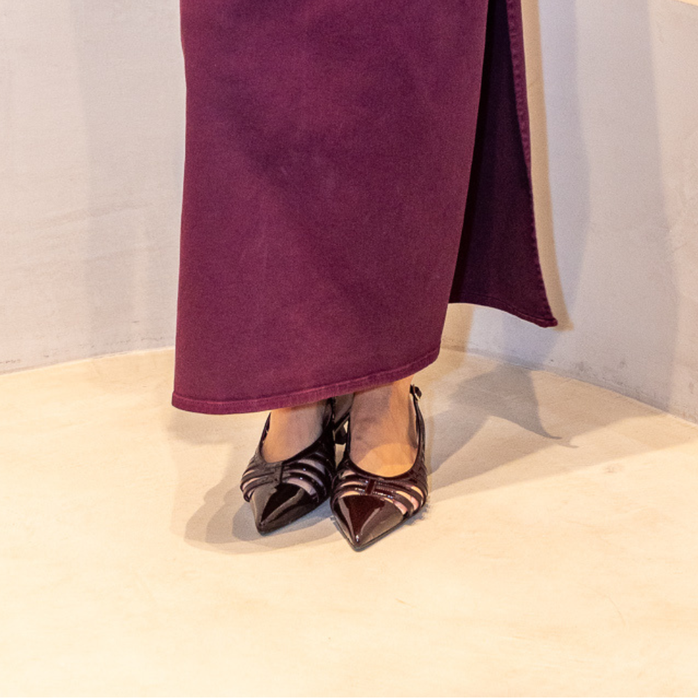 MARCH23 - SCHOENEN - BELL SLINGBACK VERNIS - BAROLO VERNIS