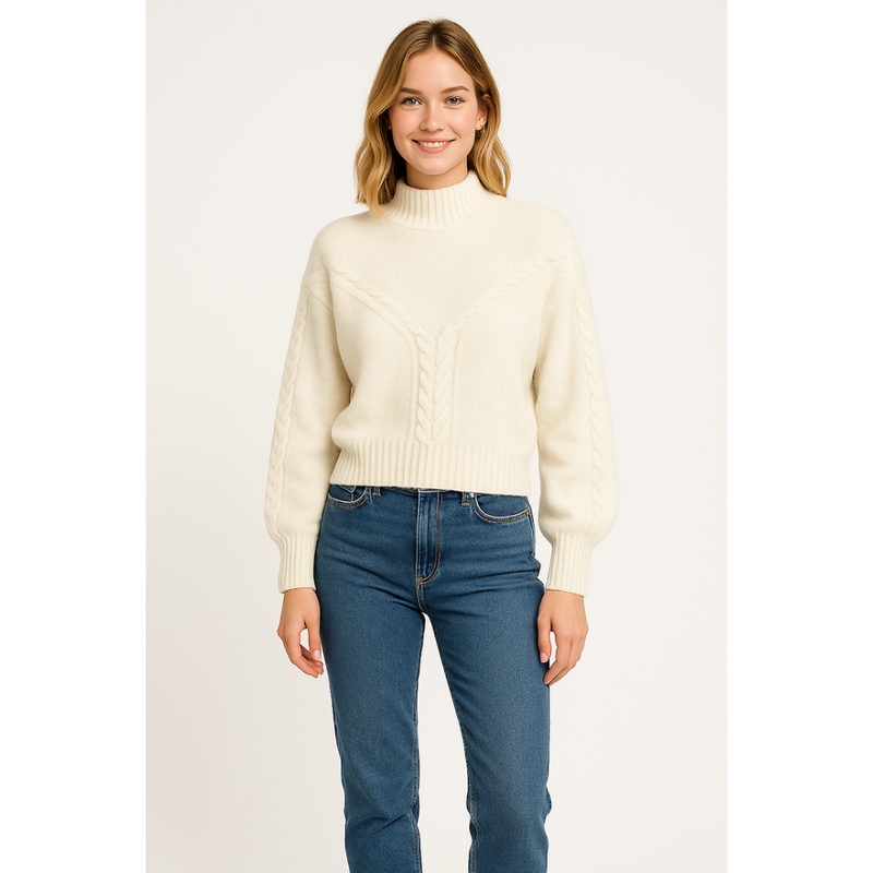 DUE AMANTI - PULL - NOTTE - OFF WHITE