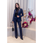 PINKO - BLAZER - NEW SIGNUM - PAINTED NAVY