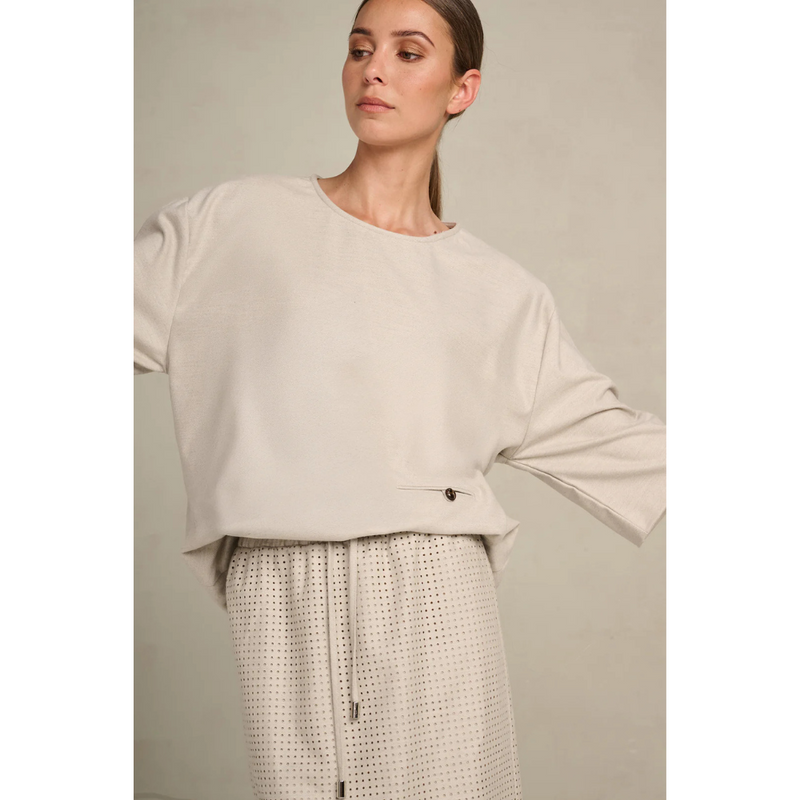 MARCH23 - BLOES - MY_BLOUSE GIGI - SUITING BLEND - CLAY