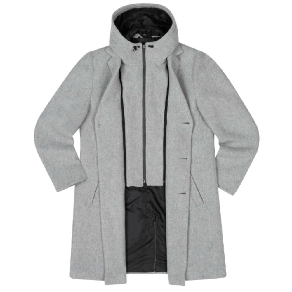ZUITABLE - MANTEL - DIARVID COAT - GREY