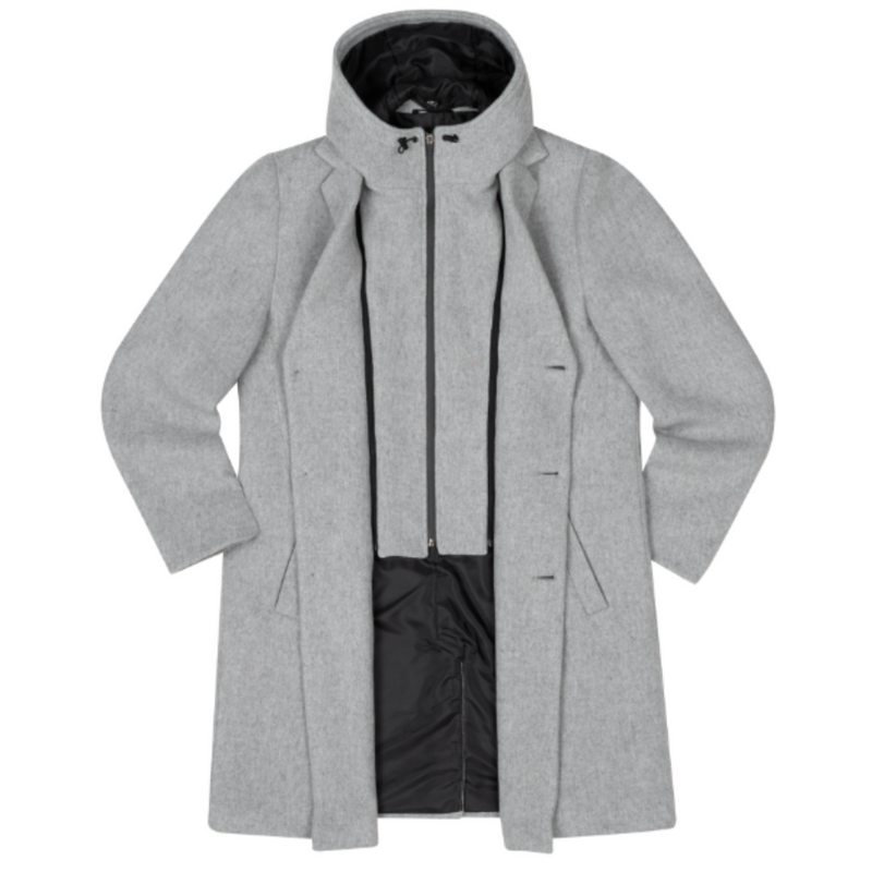 ZUITABLE - MANTEL - DIARVID COAT - GREY