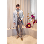 GENTILUOMO - MANTEL - MORENO COAT - LIGHT GREY