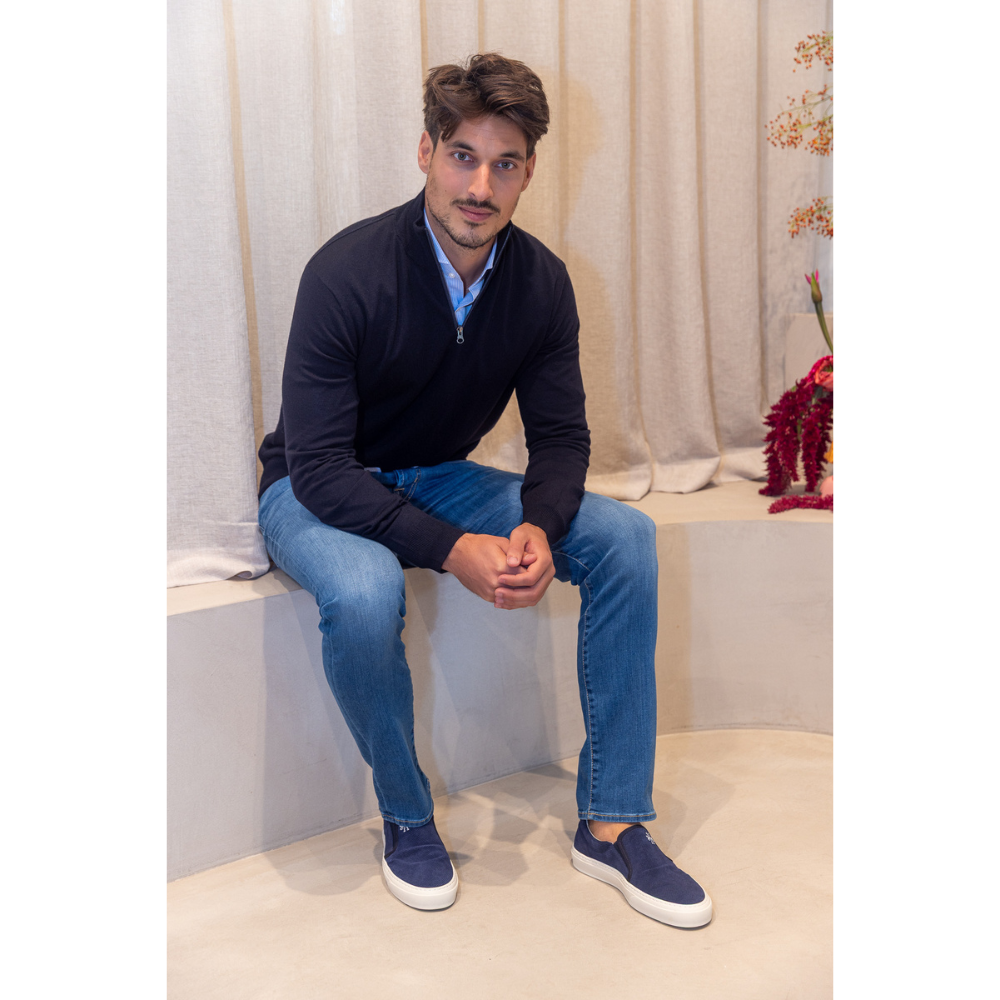 GENTILUOMO - HEMD - SCAMPIA - LIGHT BLUE