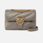 PINKO - HANDTAS - LOVE PUFF CLASSIC - GRIGIO ASFALT