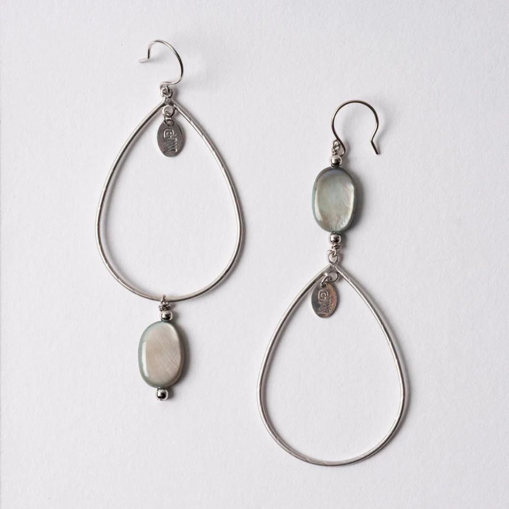 MURIELLE PERROTTI - OORBELLEN - GOOD - ZILVER