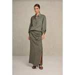 MARCH23 - BLOUSE - GIULIA - FADED GREEN