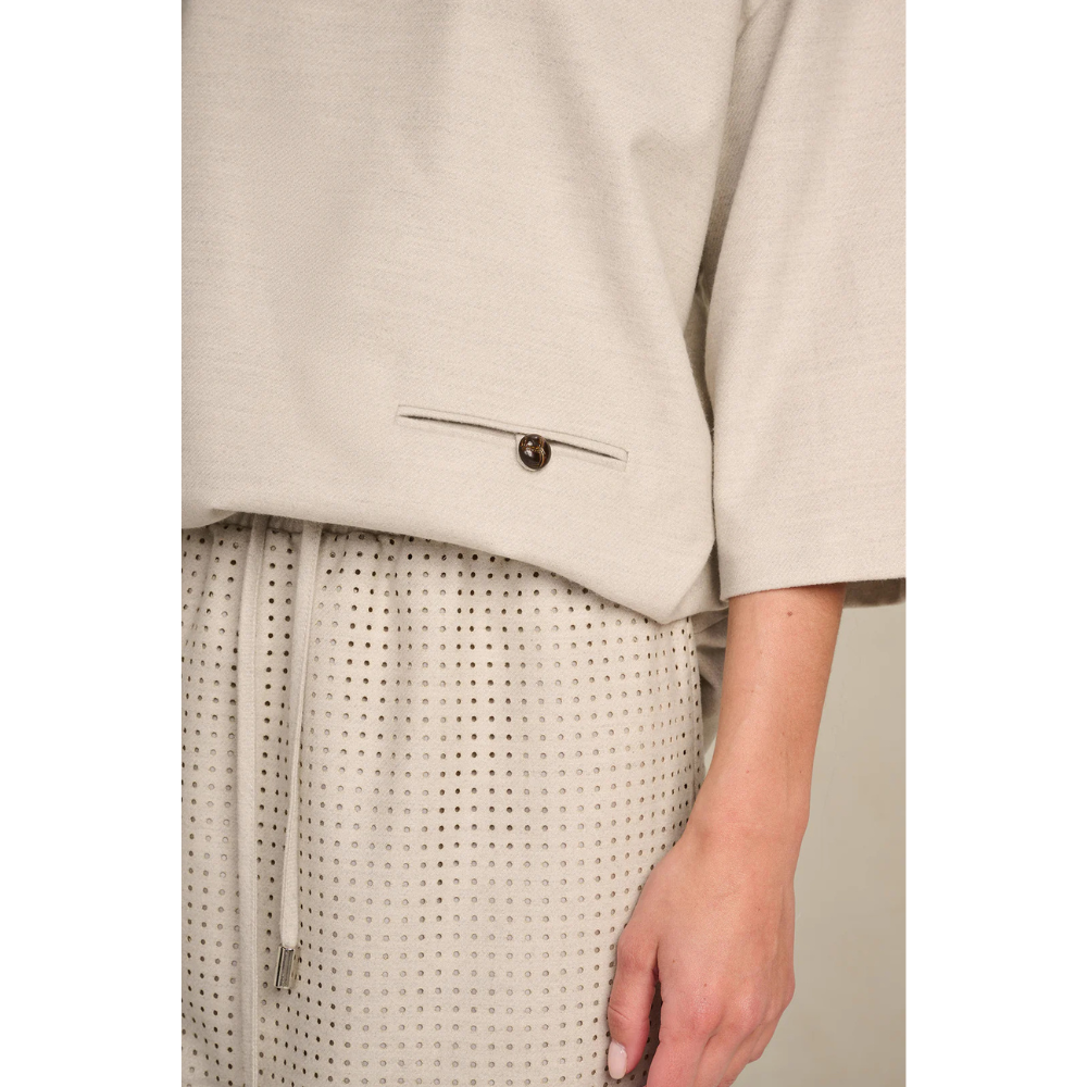 MARCH23 - BLOES - MY_BLOUSE GIGI - SUITING BLEND - CLAY