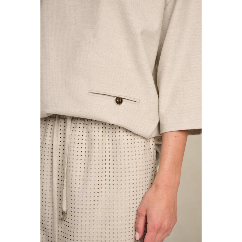 MARCH23 - BLOES - MY_BLOUSE GIGI - SUITING BLEND - CLAY