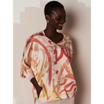 HERZEN'S ANGELEGENHEIT - BLOES - BLUSE OVERSIZE - PEACHY MULTI