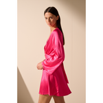 OSCAR THE COLLECTION - KLEED - ZYA DRESS - RASPBERRY