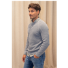 GENTILUOMO - PULL - ROUND LS RAGLAN - BLUE