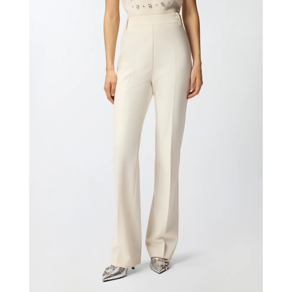 PINKO - PITA PANTALONE CREPE POLY - VANILLA