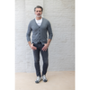 CASHMERE COMPANY - CARDIGAN - GREY