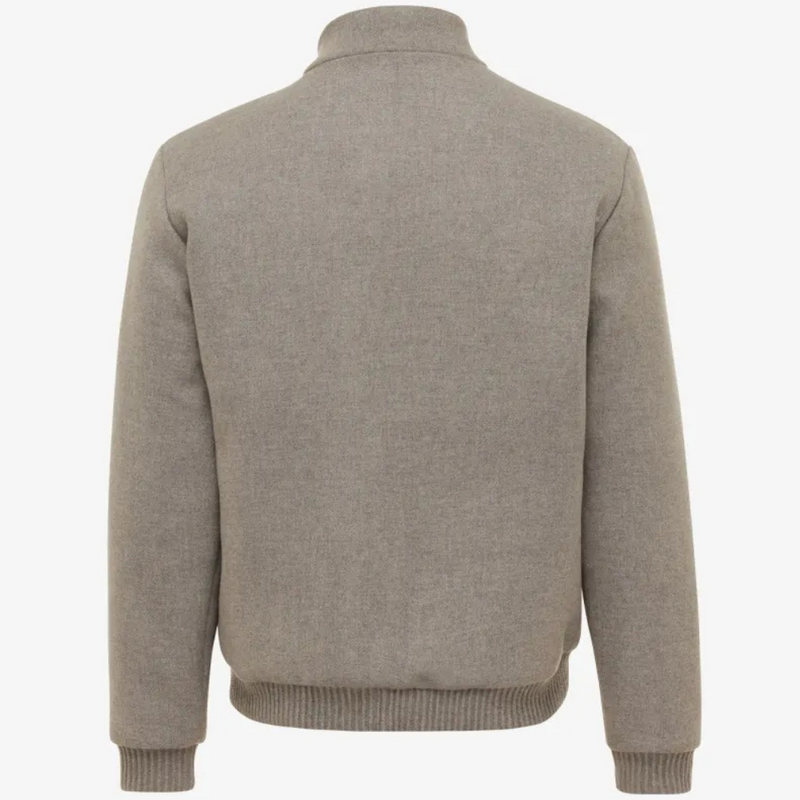 GENTILUOMO - BOMPER - ENNIO COAT - LIGHT BROWN