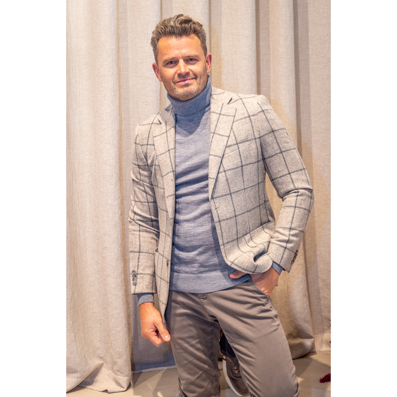 GENTILUOMO - BLAZER - LOMBARDI - SAND