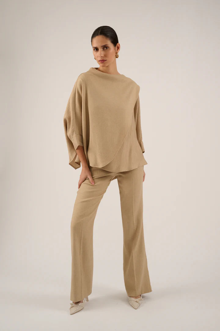 OSCAR THE COLLECTION - BROEK - LAYLA TROUSERS - NATURAL