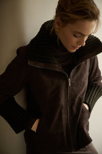 OSCAR THE COLLECTION - VEST - NATE JACKET - CHOCOLATE