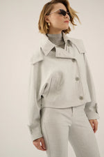 OSCAR THE COLLECTION - VEST - JOEY VEST - MIST GREY