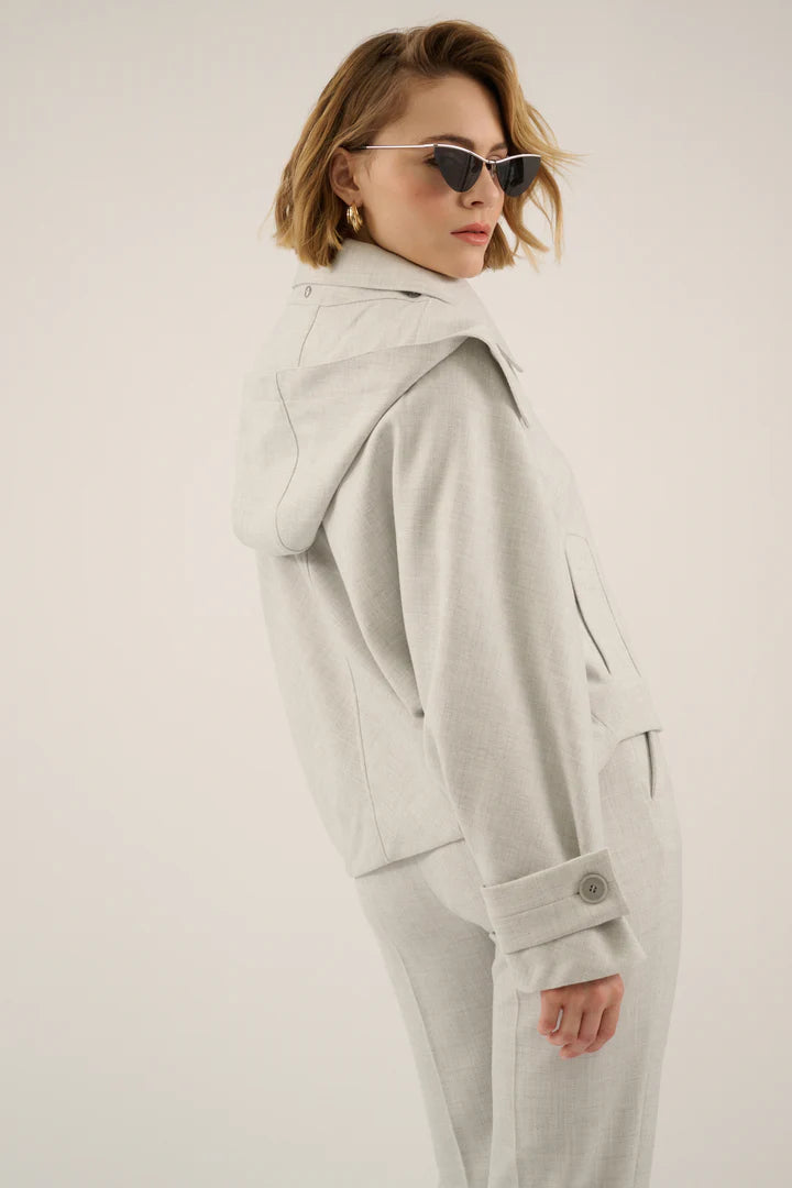 OSCAR THE COLLECTION - VEST - JOEY VEST - MIST GREY