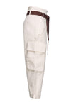 PINKO - BROEK - RONFARE - BIANCO LATTE